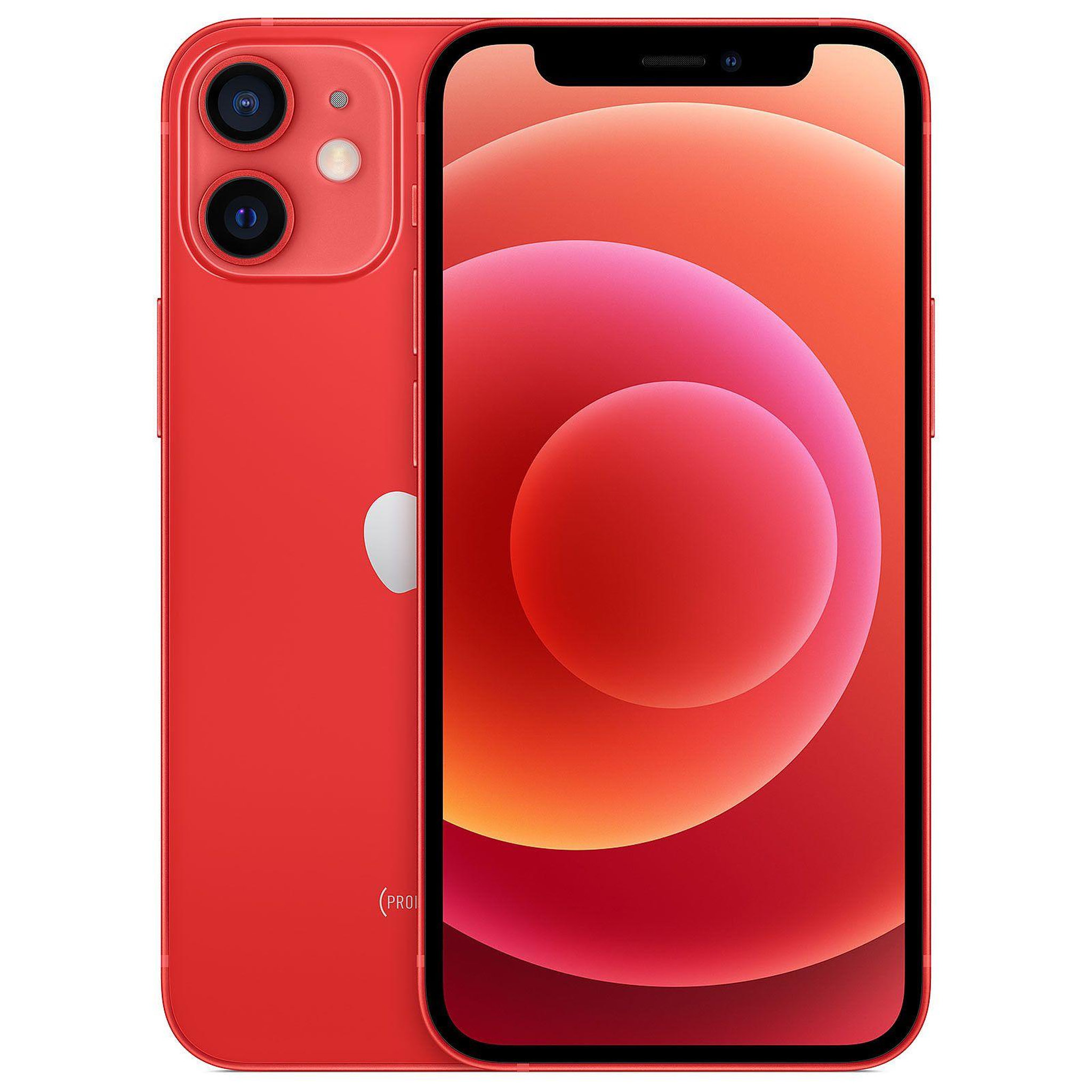 Voir la diapositive 1 : APPLE iPhone 12 Mini Reconditionné 256 Go - Grade C - Rouge