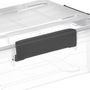 Voir la diapositive 3 : Paris Prix Boîte de Rangement  Clip  11,4L Transparent