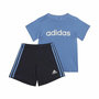 Voir la diapositive 1 : Adidas Ensemble de Sport pour Bébé Adidas 3 Stripes Bleu