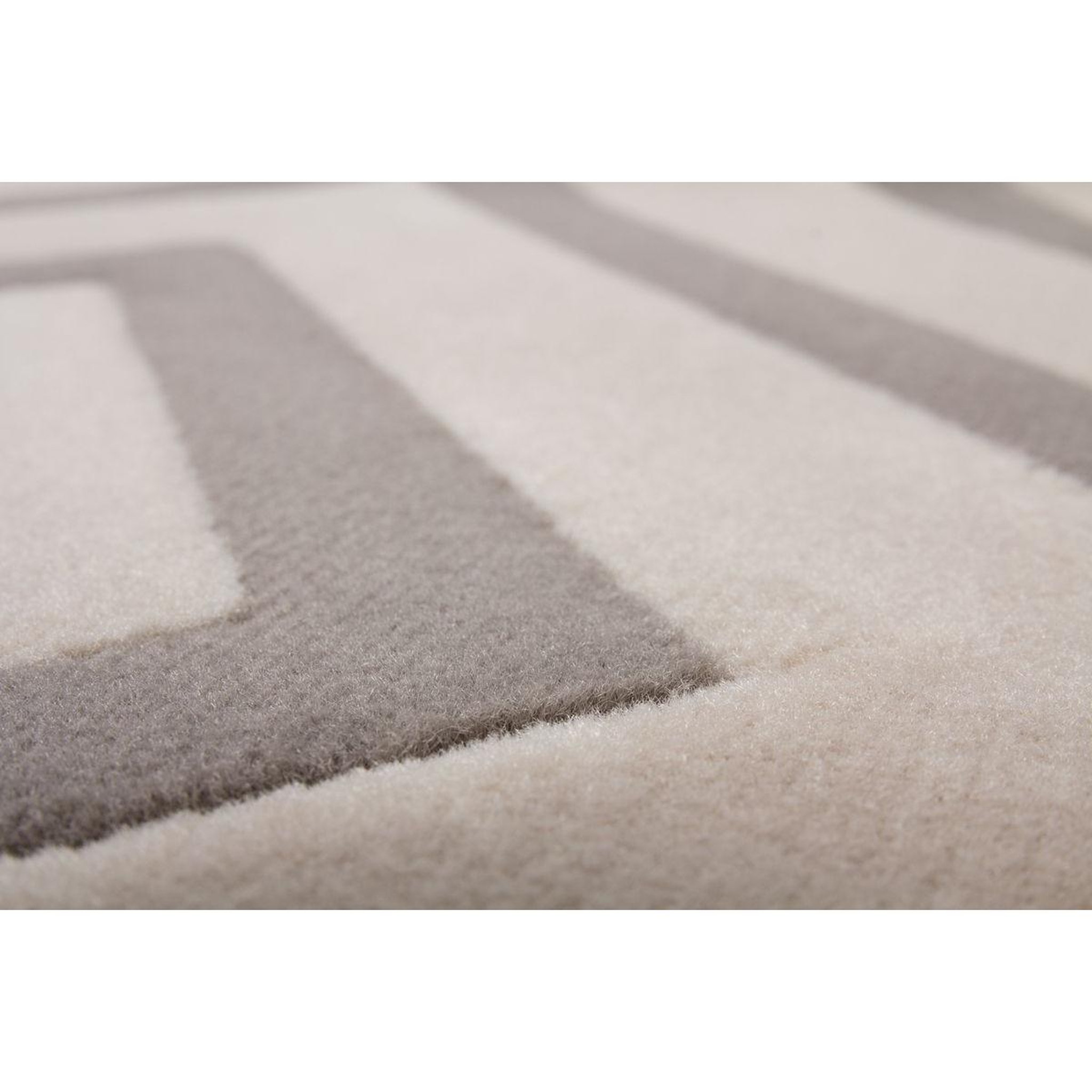 Voir la diapositive 3 : Paris Prix Tapis Imprimé à Poils Courts  Lina  Taupe