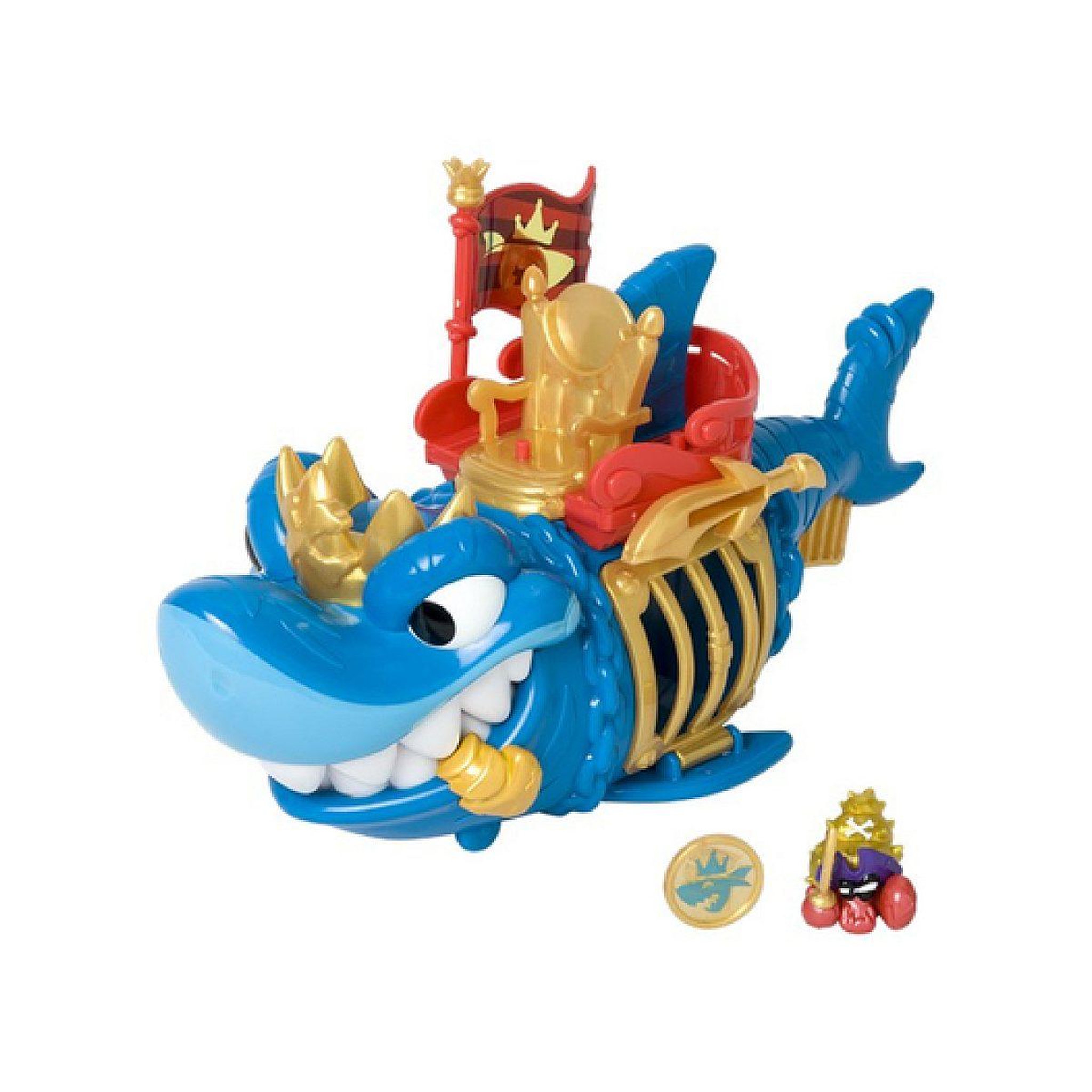 Voir la diapositive 2 : PIRATIX - le requin roi avec figurine