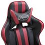 Voir la diapositive 5 : VIDAXL Chaise de jeu Rouge bordeaux Similicuir