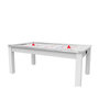 Voir la diapositive 4 : Paris Prix Table de Air Hockey Convertible  Calgary  213cm Blanc