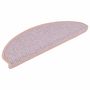 Voir la diapositive 3 : VIDAXL Tapis d'escalier autocollants 15 pcs 65x21x4 cm Rouge