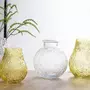 Paris Prix Vase Design en Verre  Diamant  27cm Transparent