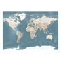 Voir la diapositive 2 : Paris Prix Papier Peint  Vintage World Map