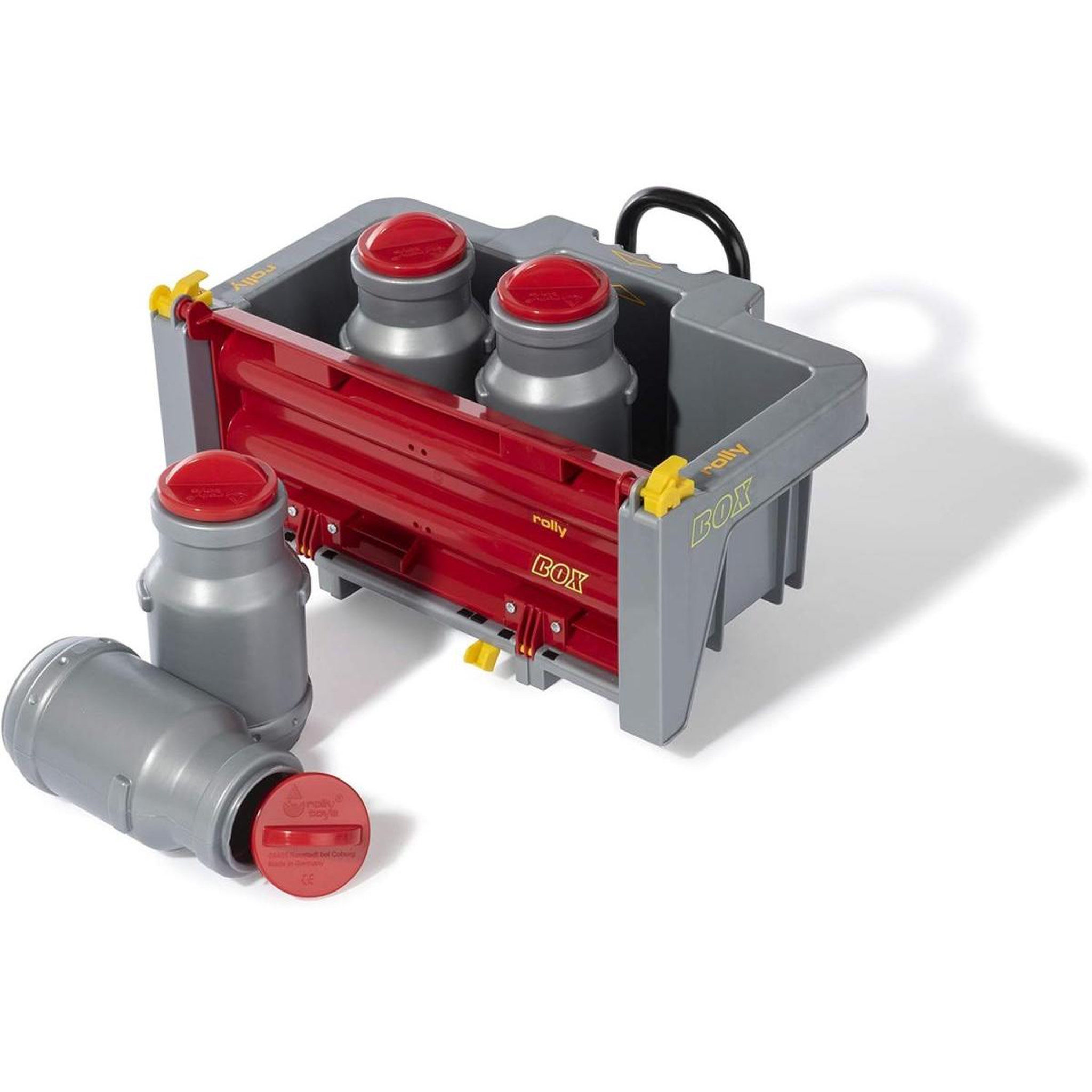 Voir la diapositive 2 : ROLLY TOYS 4 pots de lait - accessoire tracteur à pédales