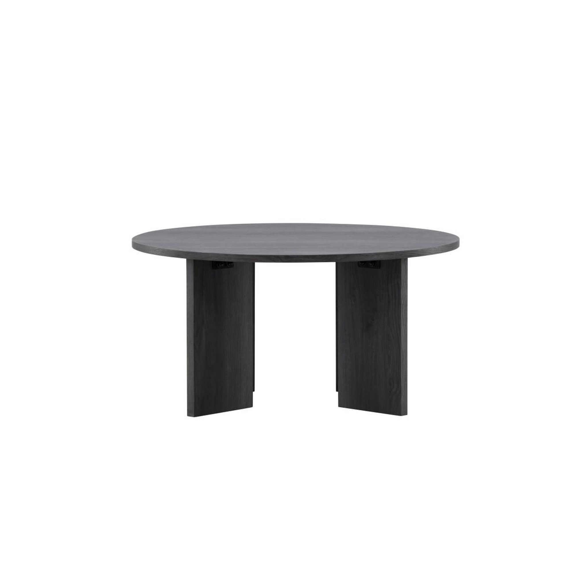 Voir la diapositive 2 : Paris Prix Table basse ronde design  askeron  80cm noir