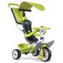 Voir la diapositive 2 : SMOBY Tricycle Baby Balade 2 Vert