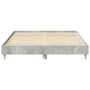 Voir la diapositive 5 : VIDAXL Cadre de lit sans matelas gris beton 140x200 cm bois ingenierie