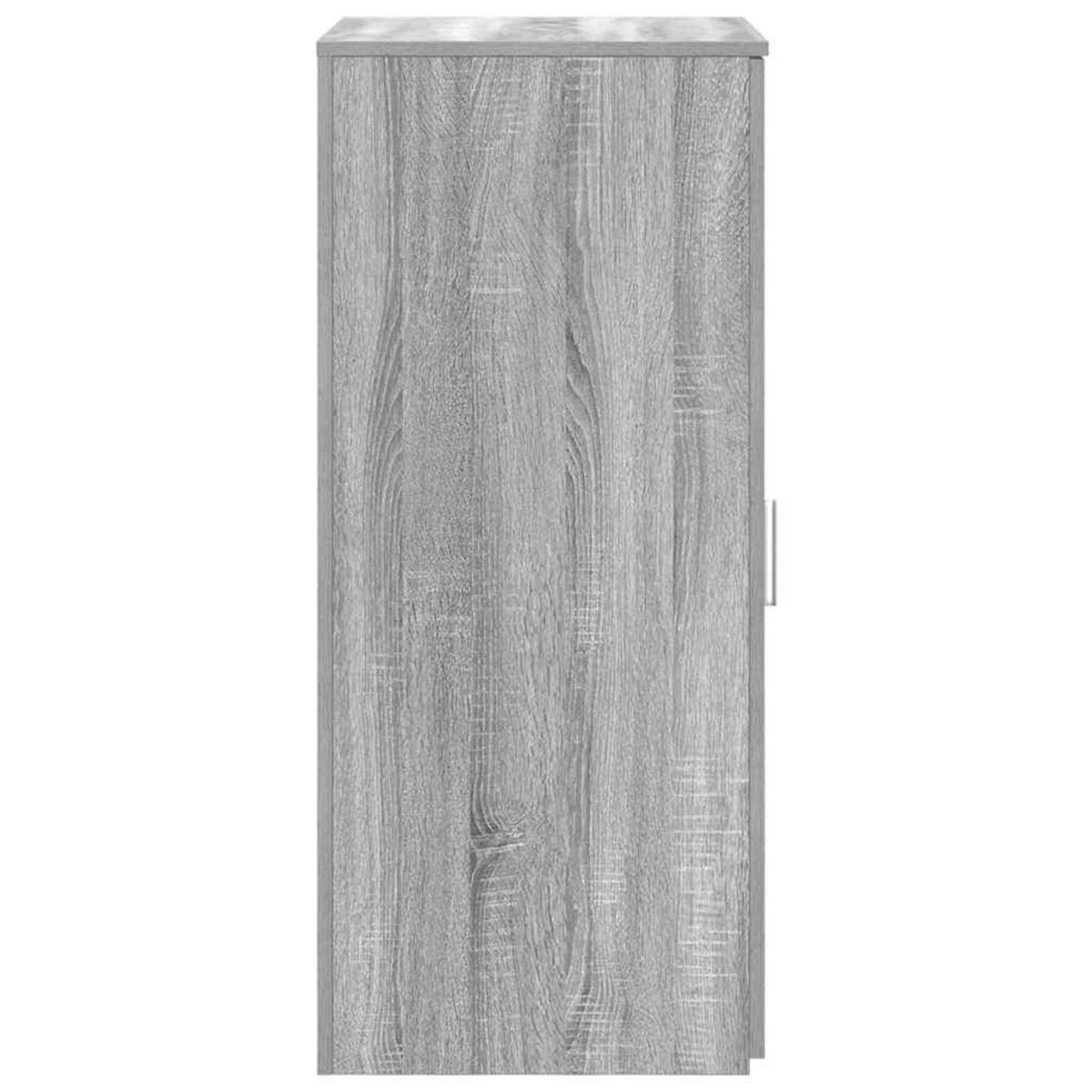 VIDAXL Armoire de rangement sonoma gris 50x45x103,5 cm bois ingenierie