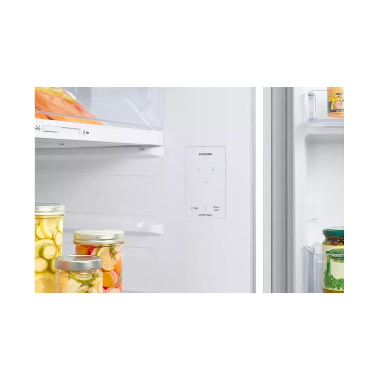 Samsung Réfrigérateur combiné 70cm 415l ventilé blanc - RT42CG6624WW
