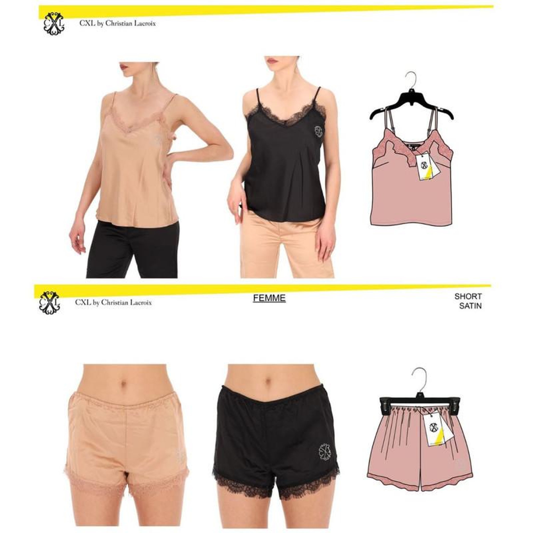 Voir la diapositive 4 : Christian Lacroix Pyjama Femme CXL By LACROIX