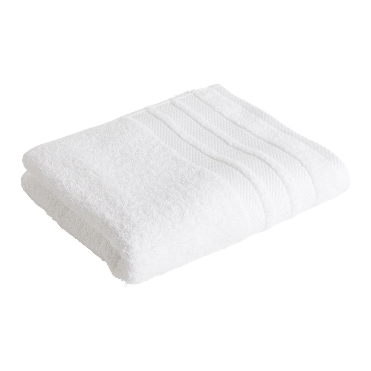 ACTUEL Serviette de toilette unie en coton 500gsm