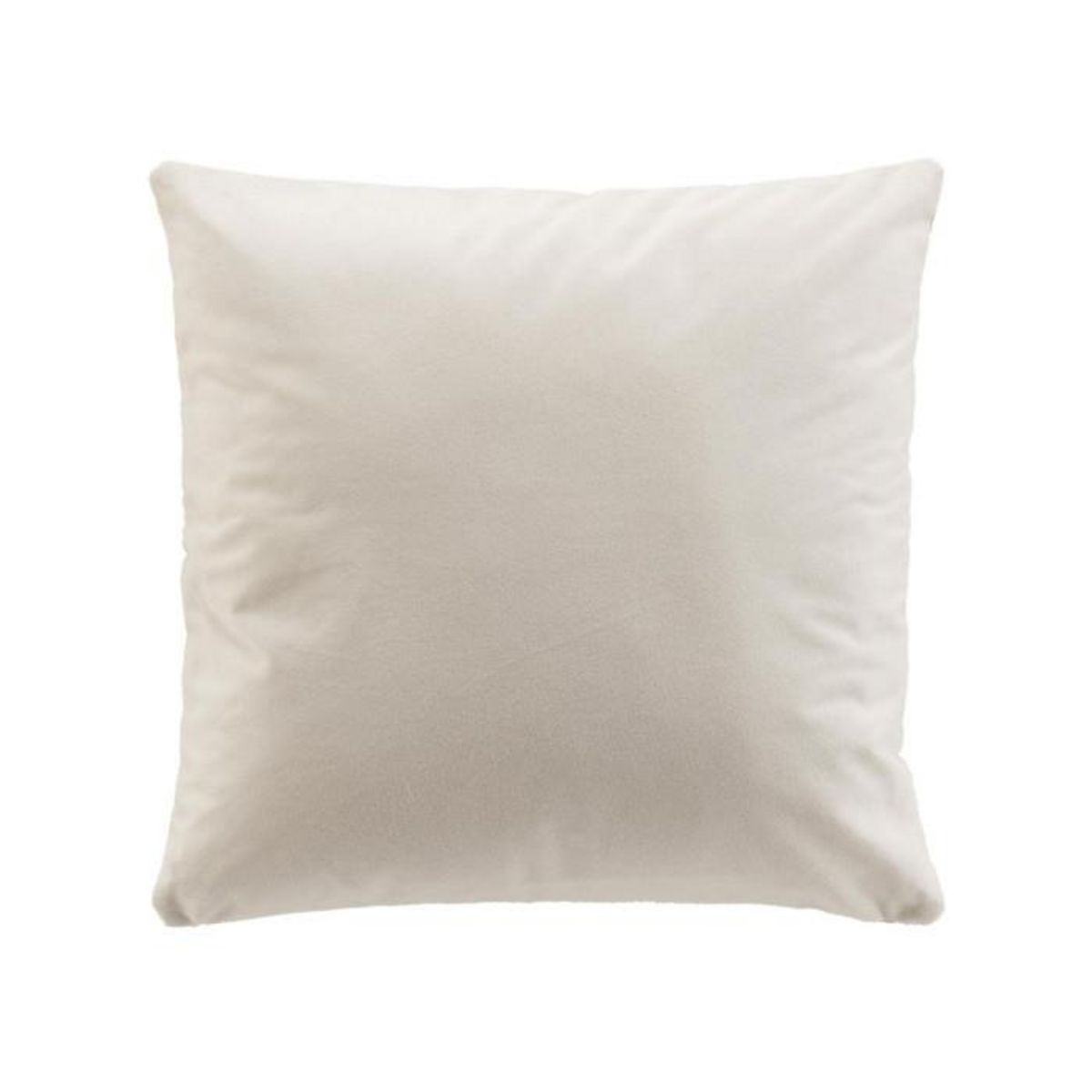 Paris Prix Coussin Déco Chenille  Minela  45x45cm Naturel