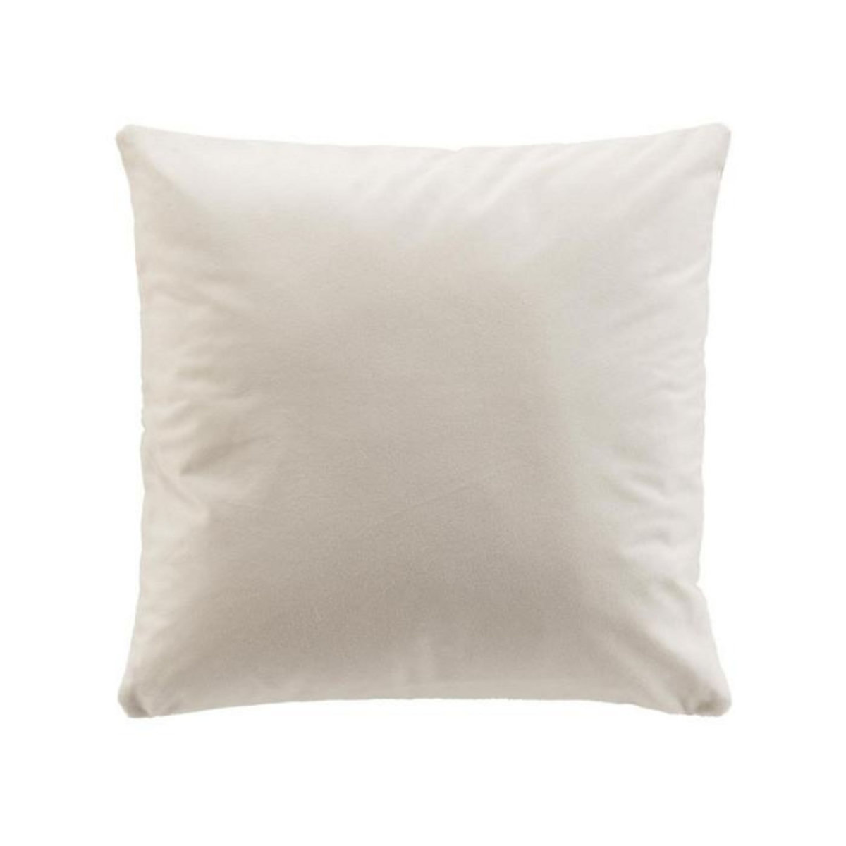 Paris Prix Coussin Déco Chenille  Minela  45x45cm Naturel
