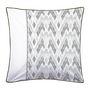Voir la diapositive 3 : MATT & ROSE Parure housse de couette en coton 57 fils MYST
