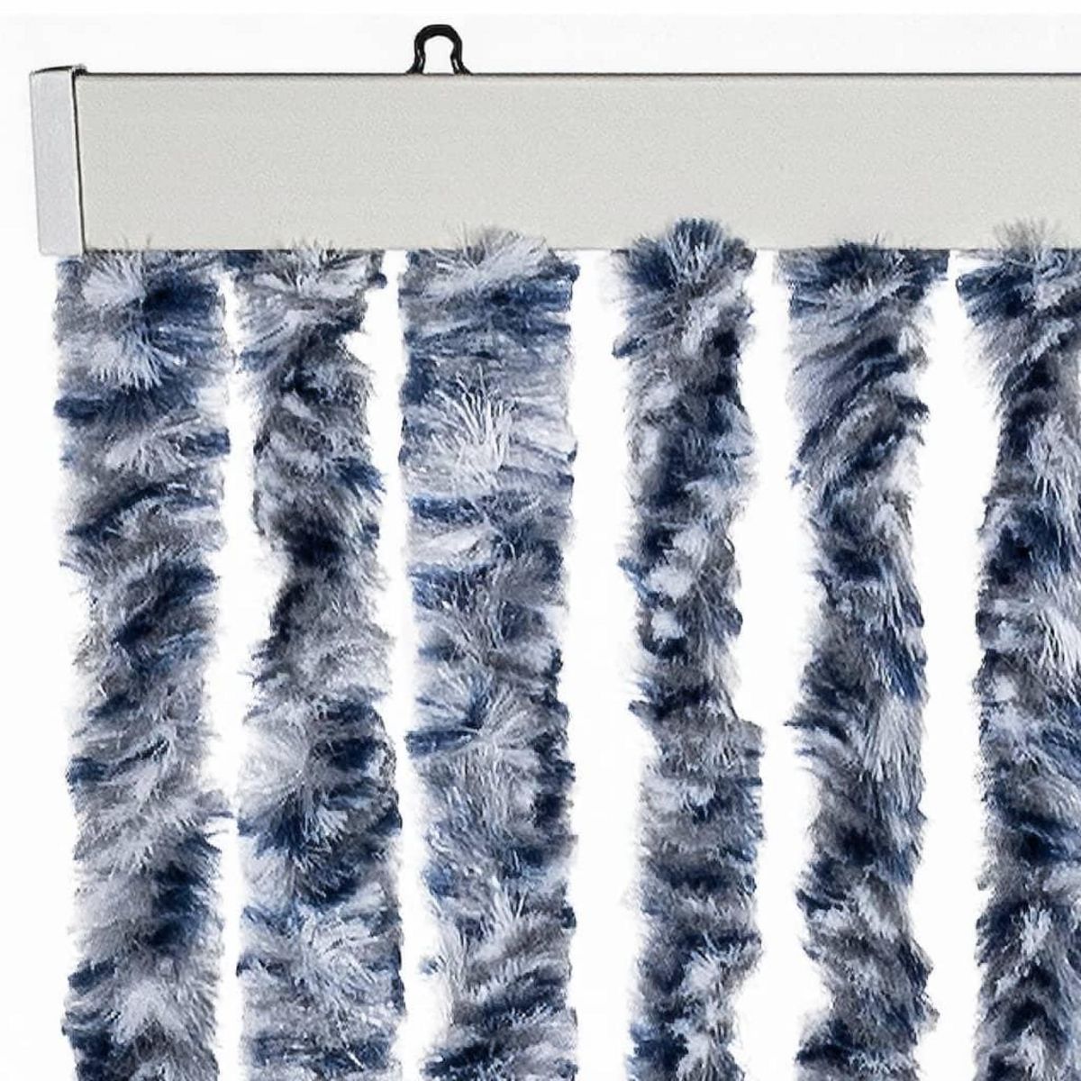 VIDAXL Moustiquaire Bleu et blanc 90x200 cm Chenille