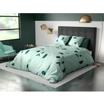 Les Ateliers du Linge Parure Housse De Couette 3pcs 260x240cm 100%microfibre 60gsm Hawak