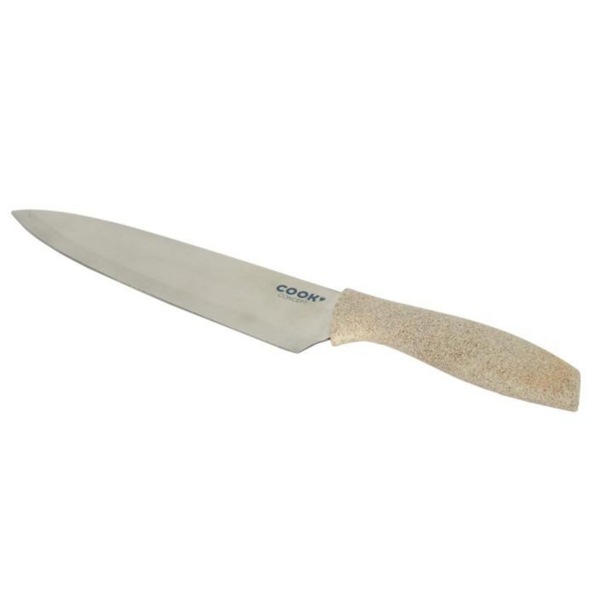 Paris Prix Lot de 4 Couteaux & Éplucheur  Inox  31cm Beige