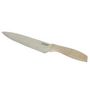 Voir la diapositive 5 : Paris Prix Lot de 4 Couteaux & Éplucheur  Inox  31cm Beige