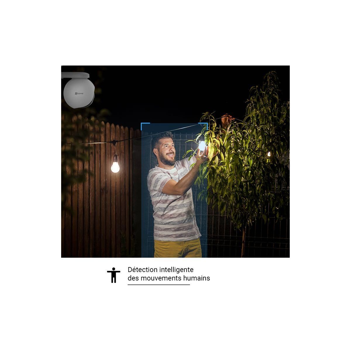 EZVIZ Caméra de surveillance 2 HB8 2K+ type C