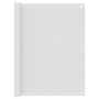 Voir la diapositive 1 : VIDAXL Ecran de balcon Blanc 120x600 cm PEHD