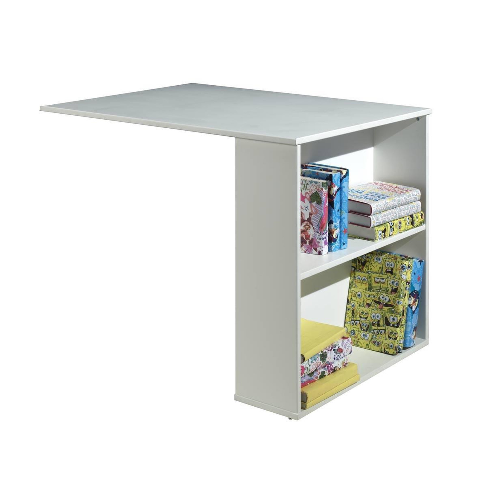 Paris Prix Bureau de lit enfant surélevé  pino  94cm blanc