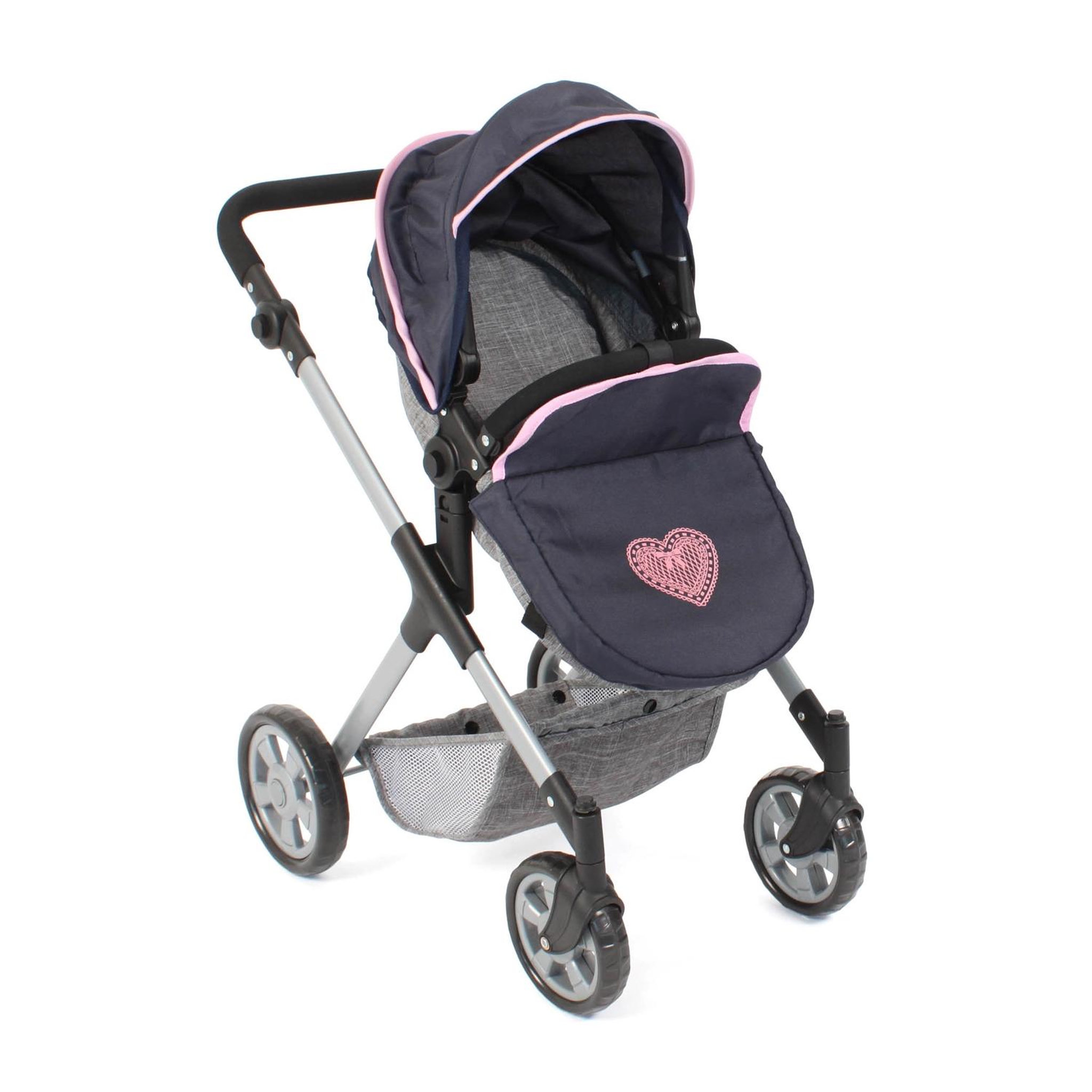 Voir la diapositive 2 : BAYER CHIC 2000 Poussette pour poupée Mila