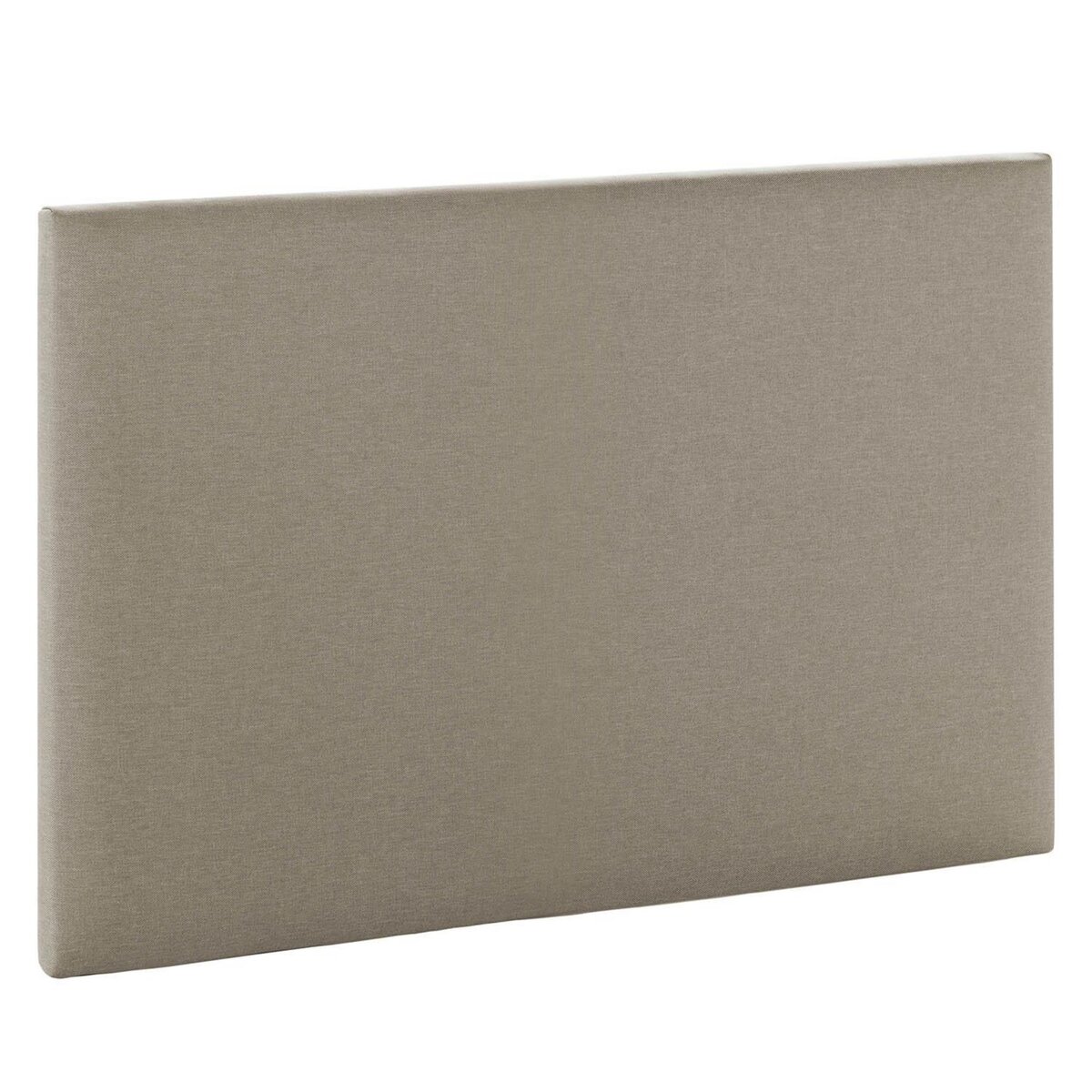 VS VENTA-STOCK Tête de lit Aura tapissée en tissu Beige 90x60 cm