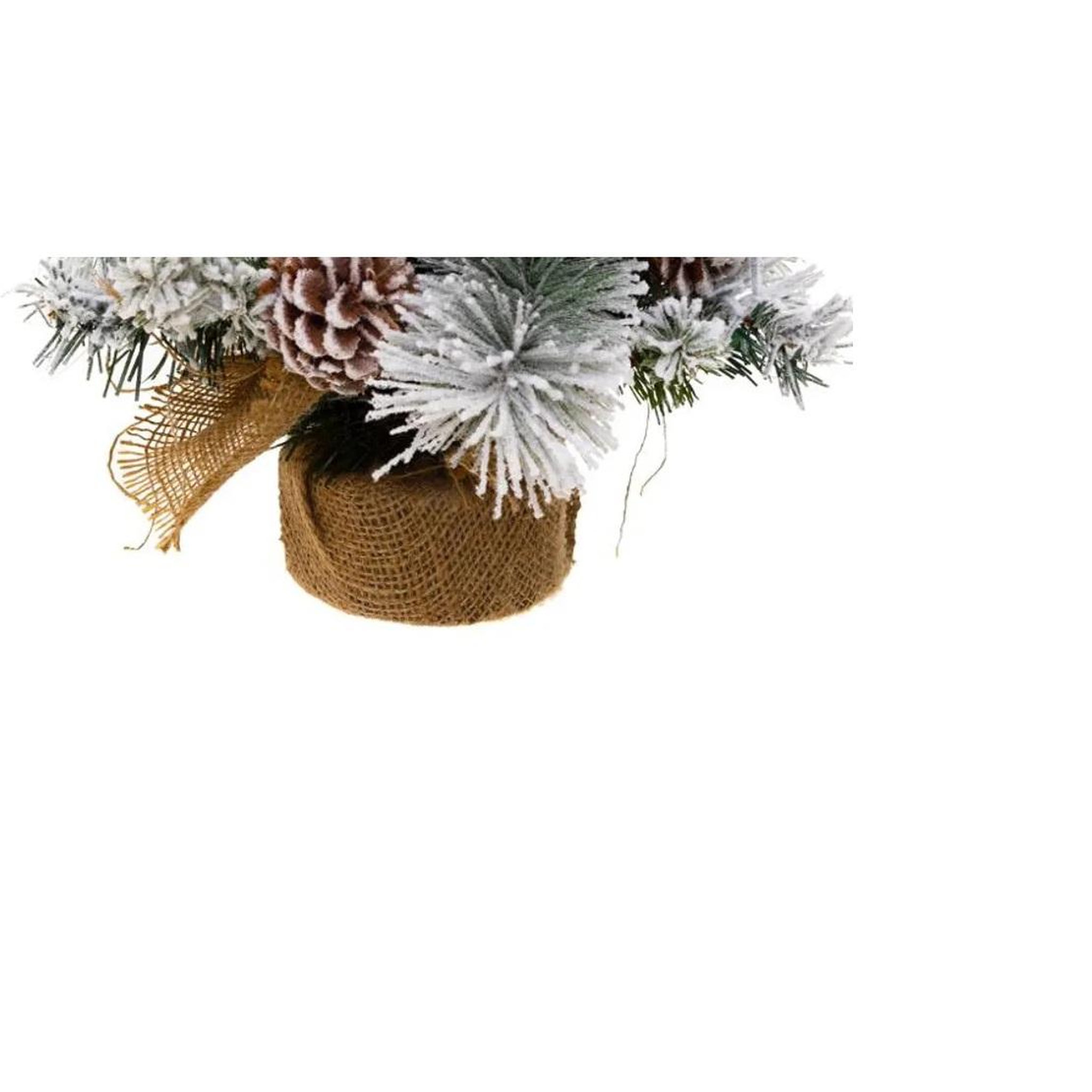 Voir la diapositive 3 : Eden Sapin de noel enneigé décoratif minesota