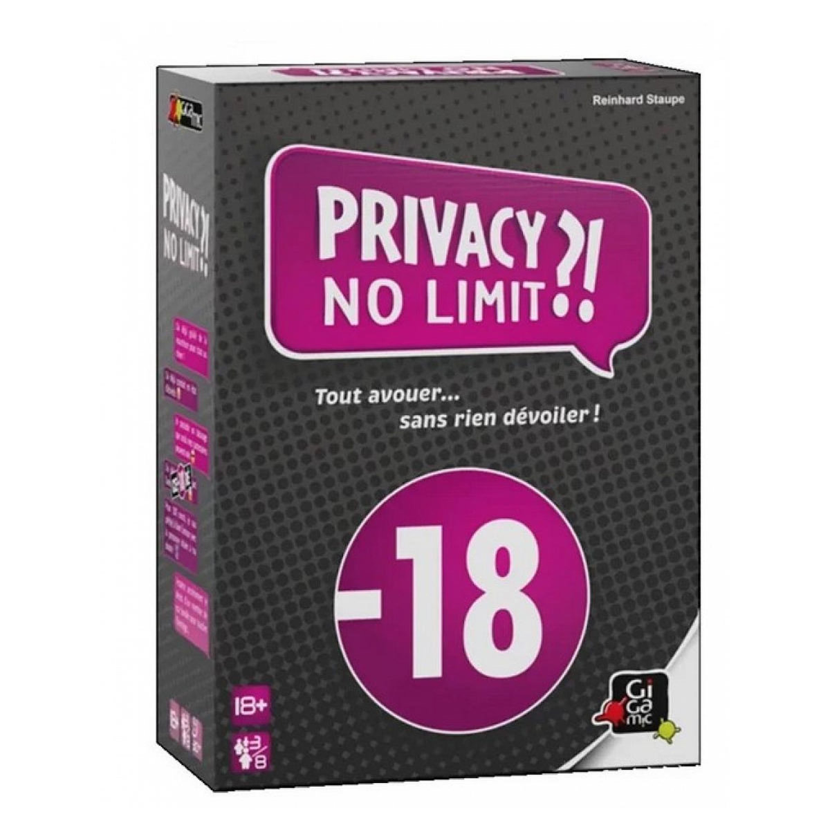 Gigamic Privacy no limit jeu d ambiance