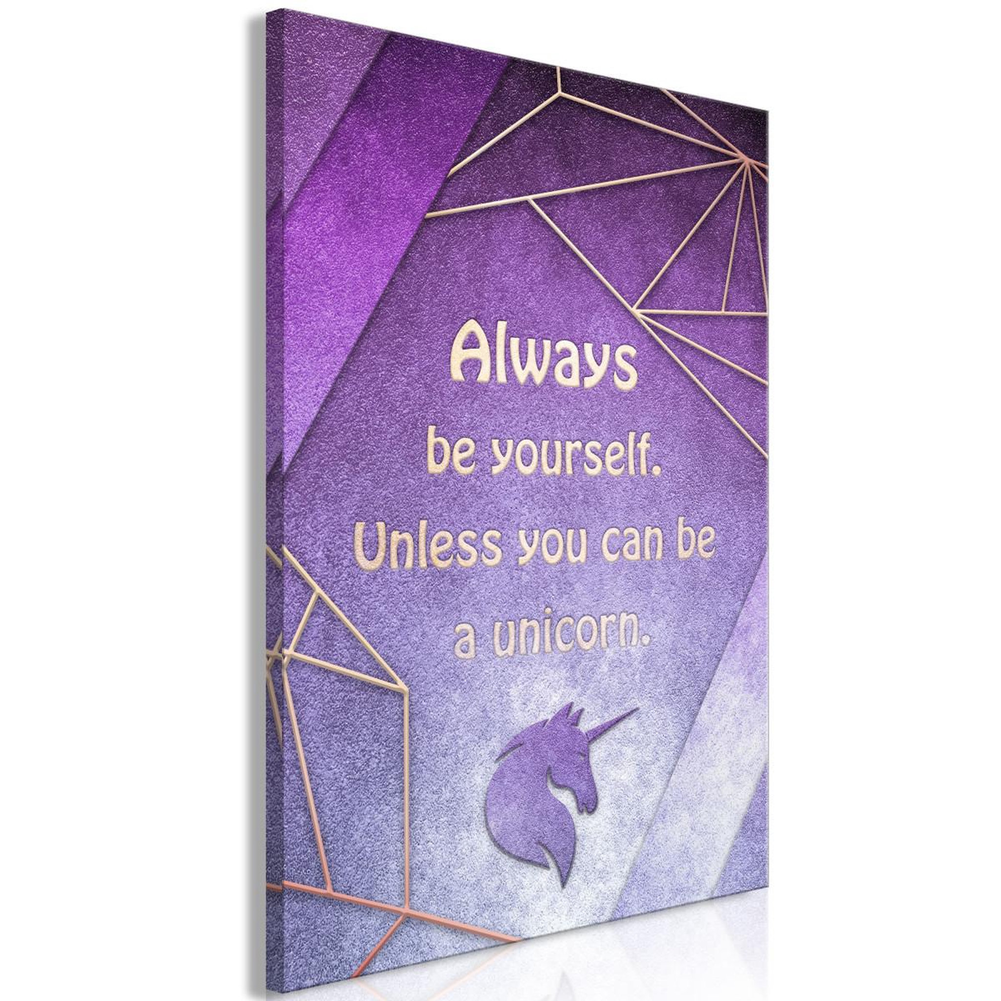 Paris Prix Tableau imprimé  be yourself. Coloris disponibles : Multicolore