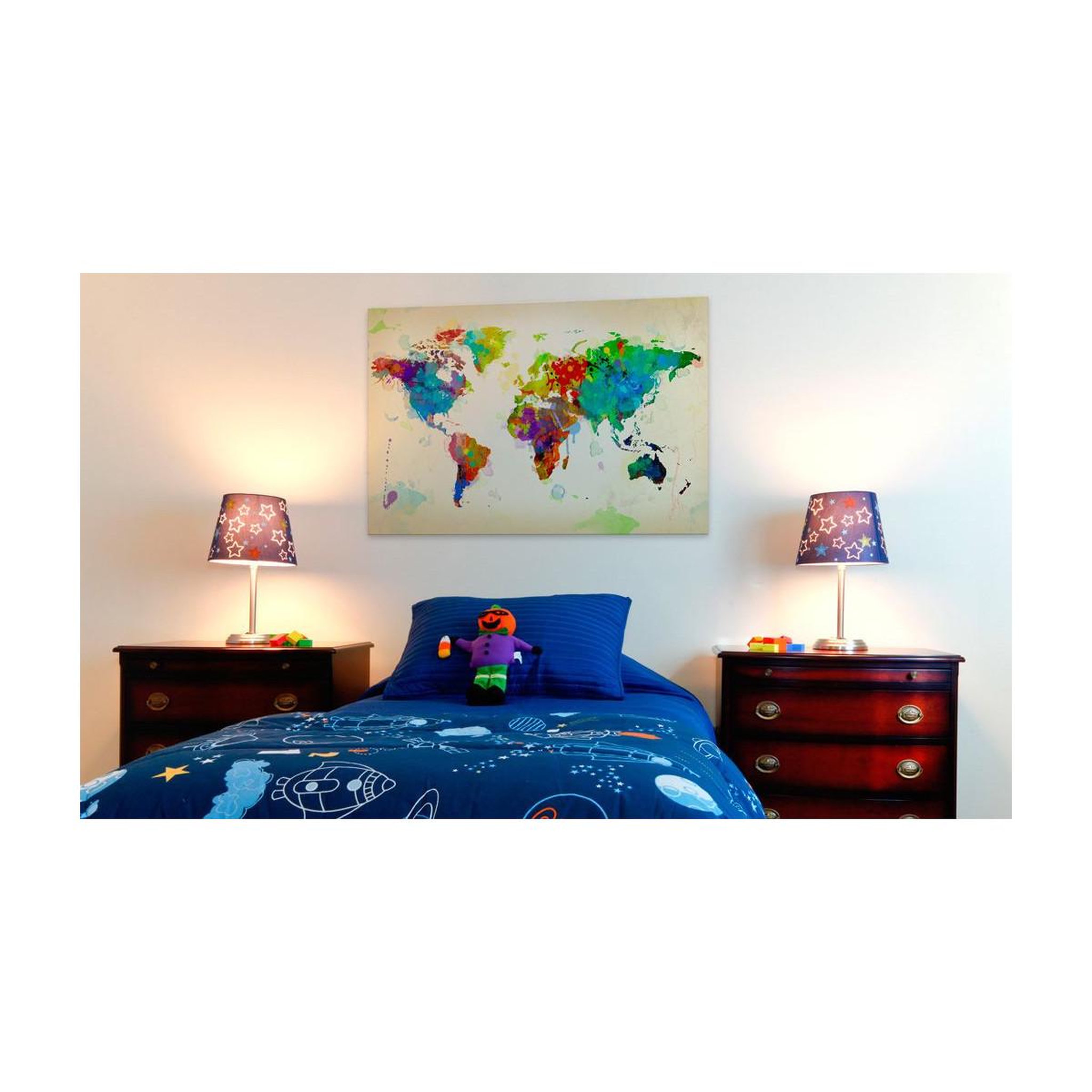 Voir la diapositive 2 : Paris Prix Tableau Imprimé II  All Colors of the World