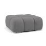 Voir la diapositive 4 : LISA DESIGN Ruby - pouf en velours texturé