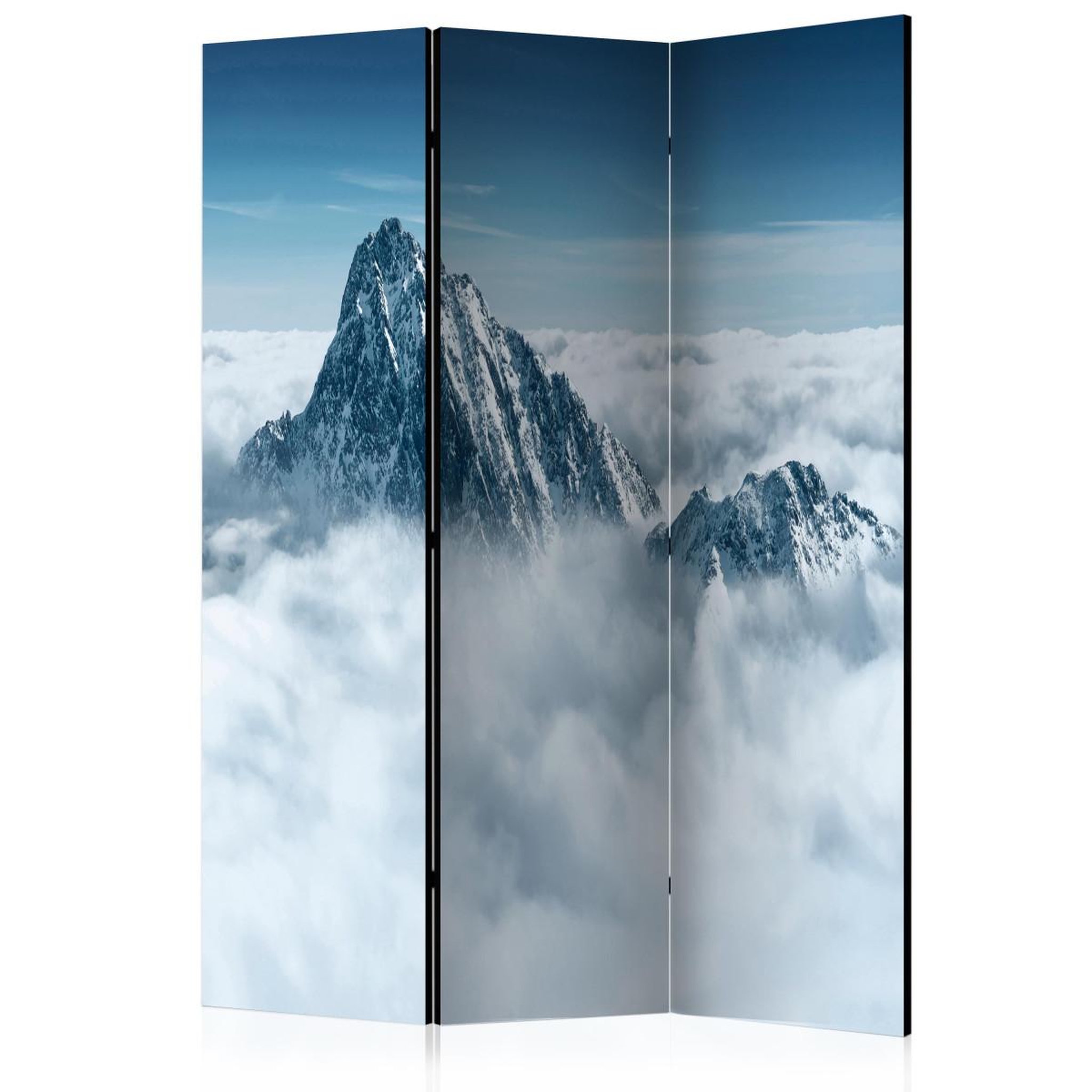 Paris Prix Paravent 3 volets  mountain in the clouds  135x172cm