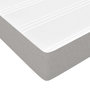 Voir la diapositive 5 : VIDAXL Matelas de lit a ressorts ensaches Gris clair 140x200x20 cm