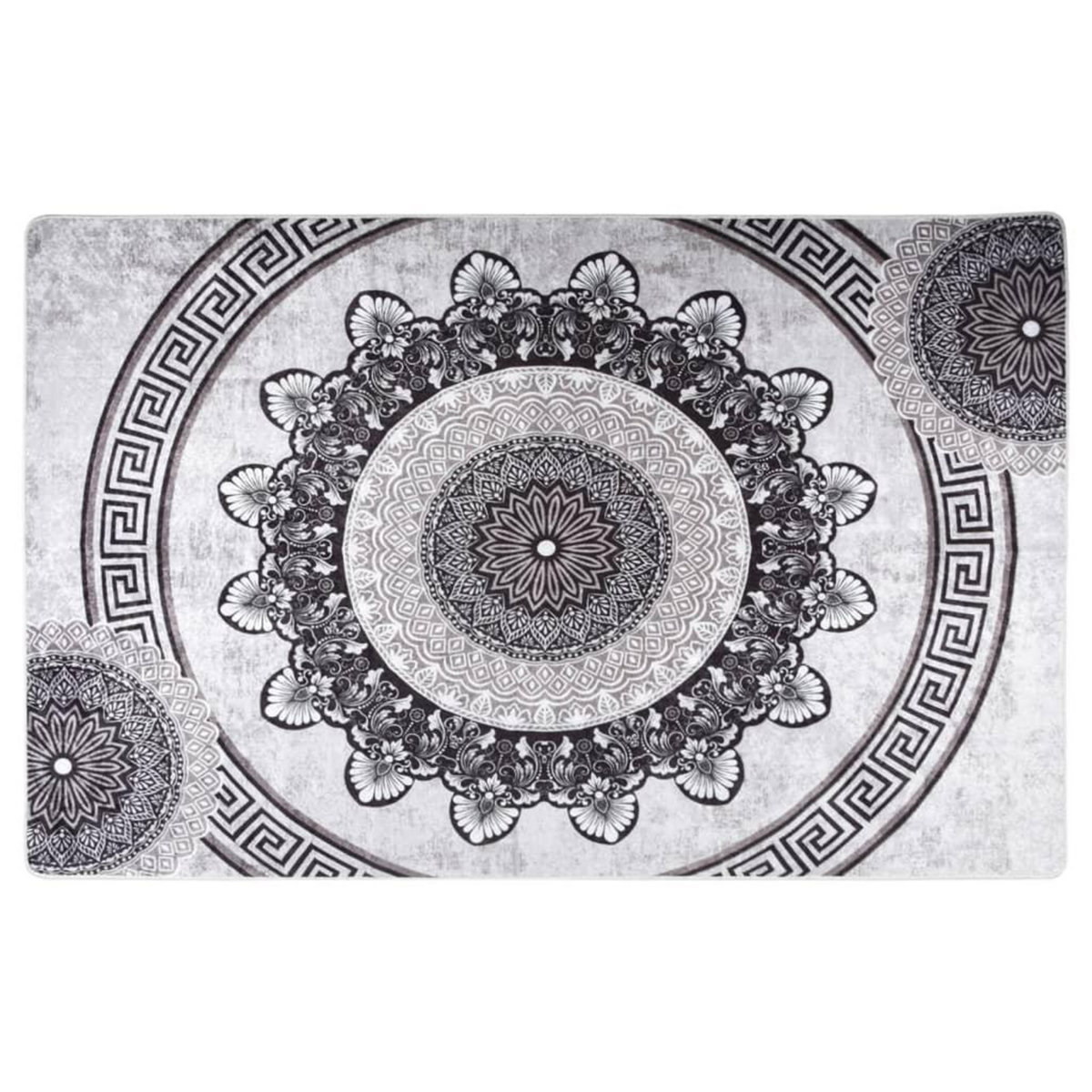 VIDAXL Tapis lavable antiderapant 160x230 cm multicolore