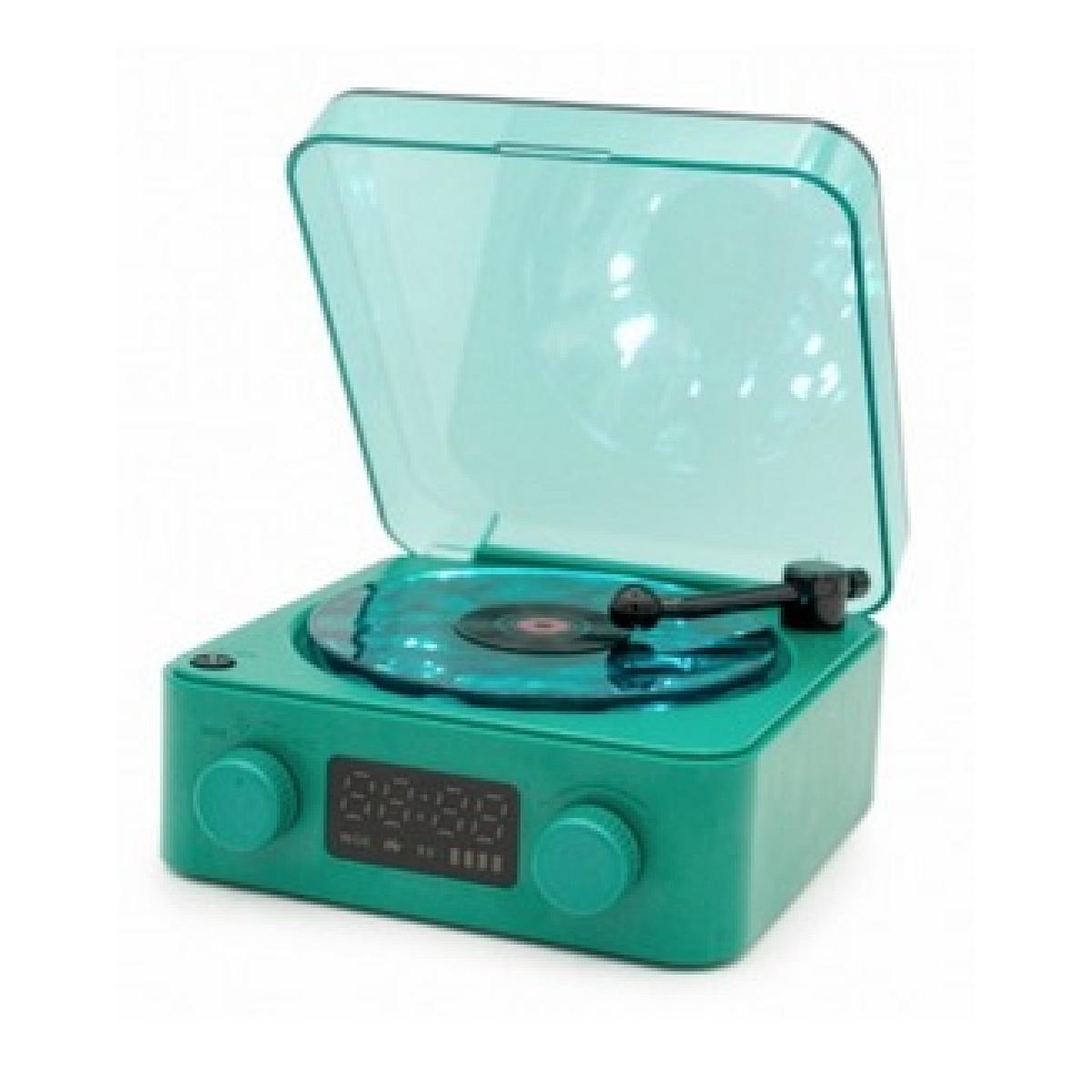 Voir la diapositive 2 : LITTLE L Veilleuse Tourne-disque Sensoriel Magic Wave NATURE AT HOME -