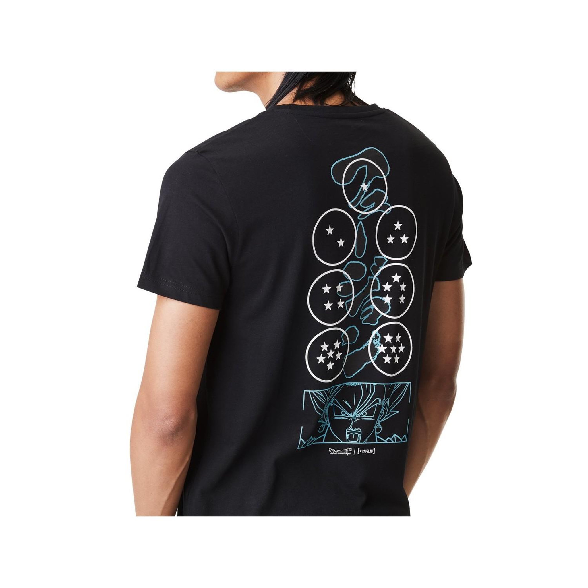 Voir la diapositive 5 : CAPSLAB T-Shirt homme Dragon Ball Super Vegeta