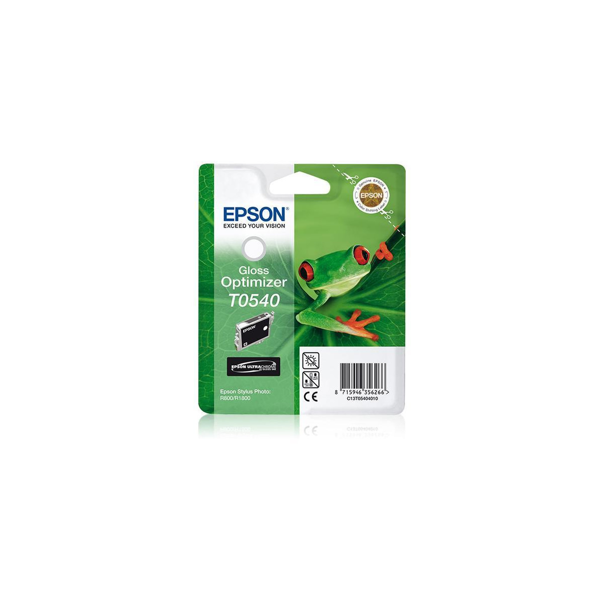 Voir la diapositive 2 : Epson Cartouche d'optimisation de brillance Epson T0540 - transparent - 400 pages