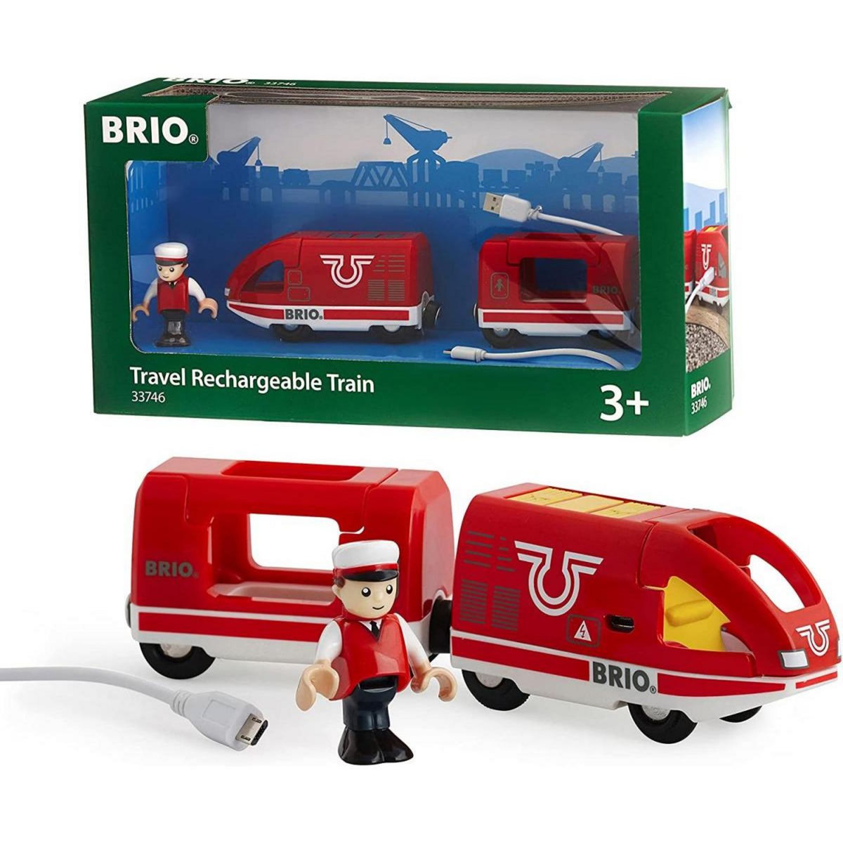 Brio 33746 Train de voyageur rechargeable