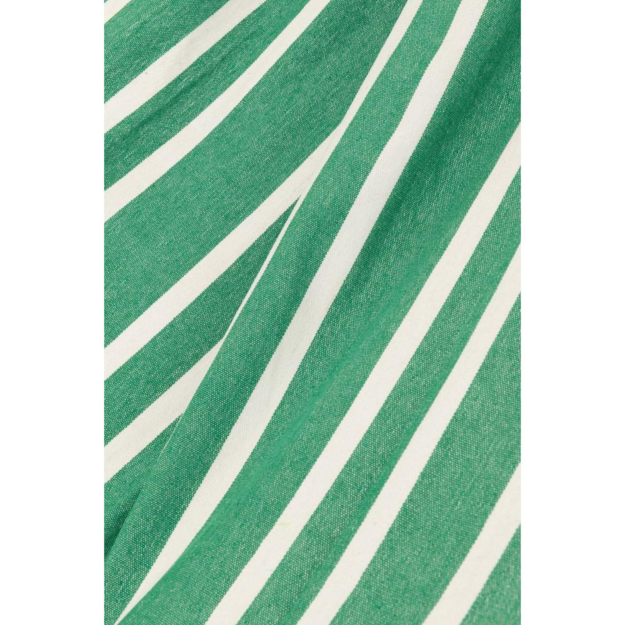Voir la diapositive 3 : J-LINE Hamac en tissu  petites rayures  200cm vert foncé