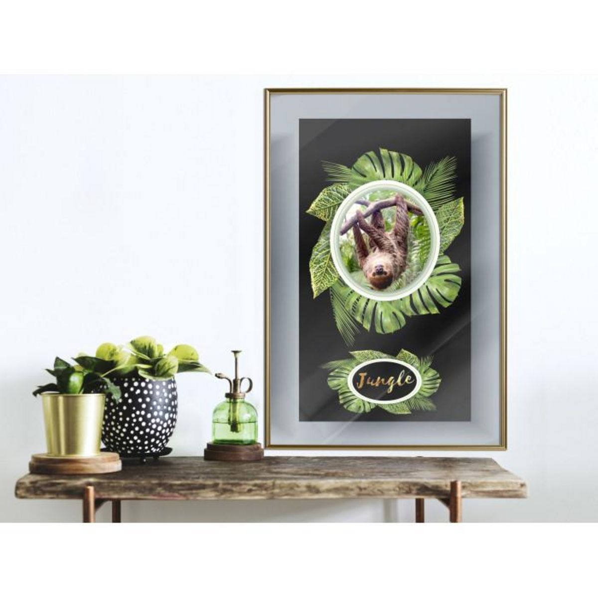 Paris Prix Affiche Murale Encadrée  Greetings from the Jungle
