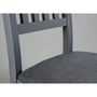 Voir la diapositive 9 : Lot de 2 chaises bois massif assise rembourée LUNA