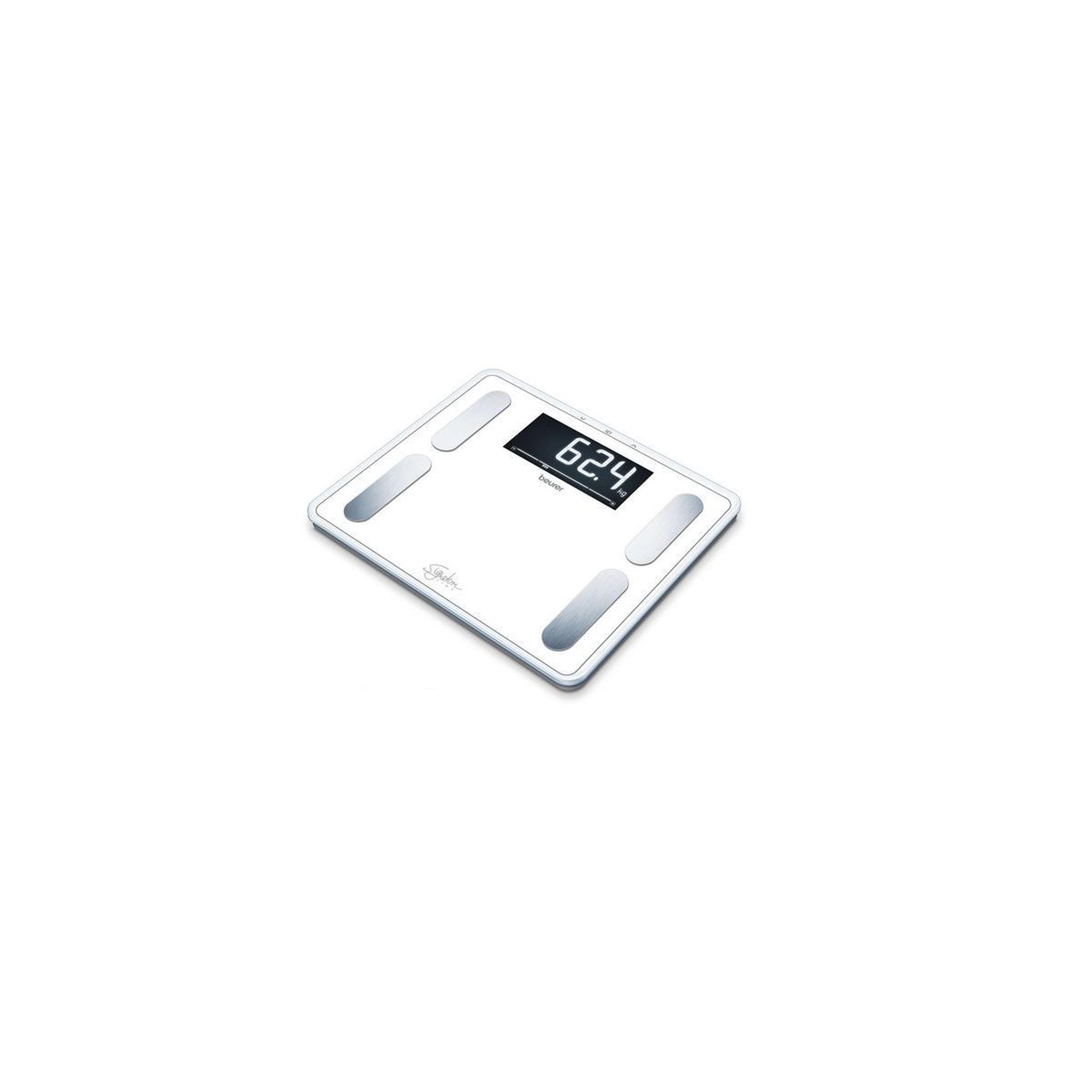 Voir la diapositive 2 : Beurer Pèse-personne beurer diagnostics xxl 200 kg avec 10 positions mémorisables, blanc
