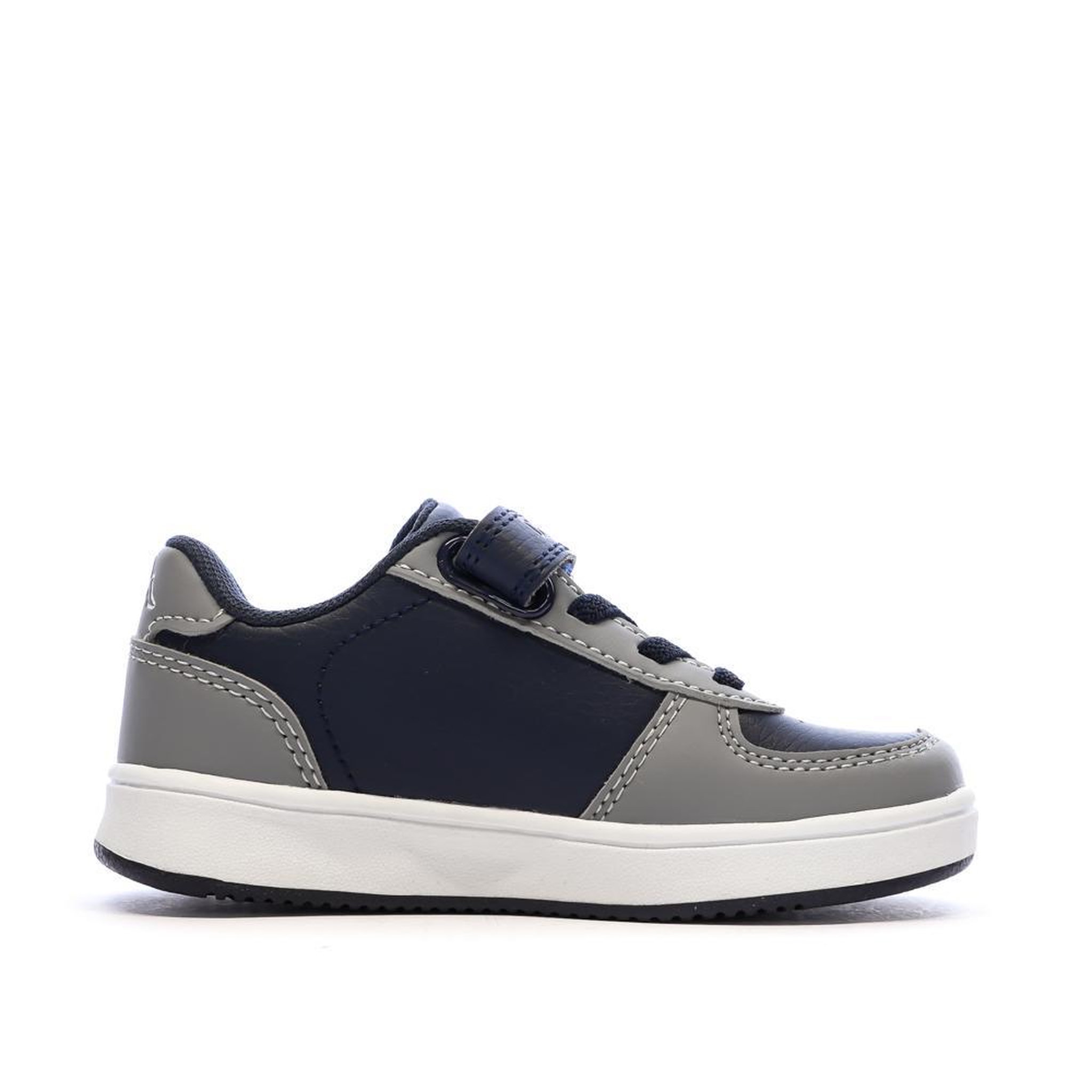 Voir la diapositive 2 : KAPPA Baskets Gris/Noir Garçon KAPPA Malone