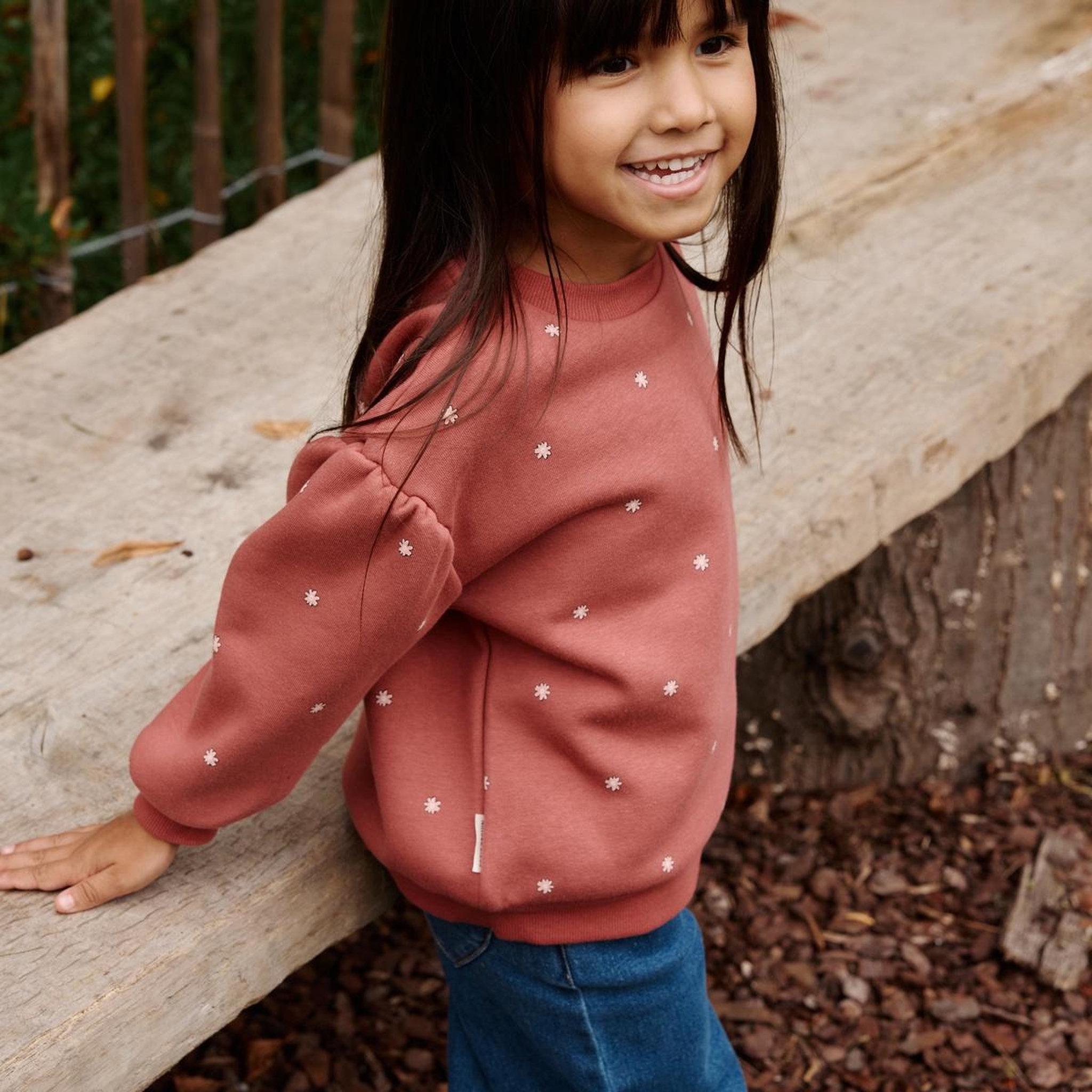 Voir la diapositive 4 : PETIT BEGUIN Sweat en molleton Rose