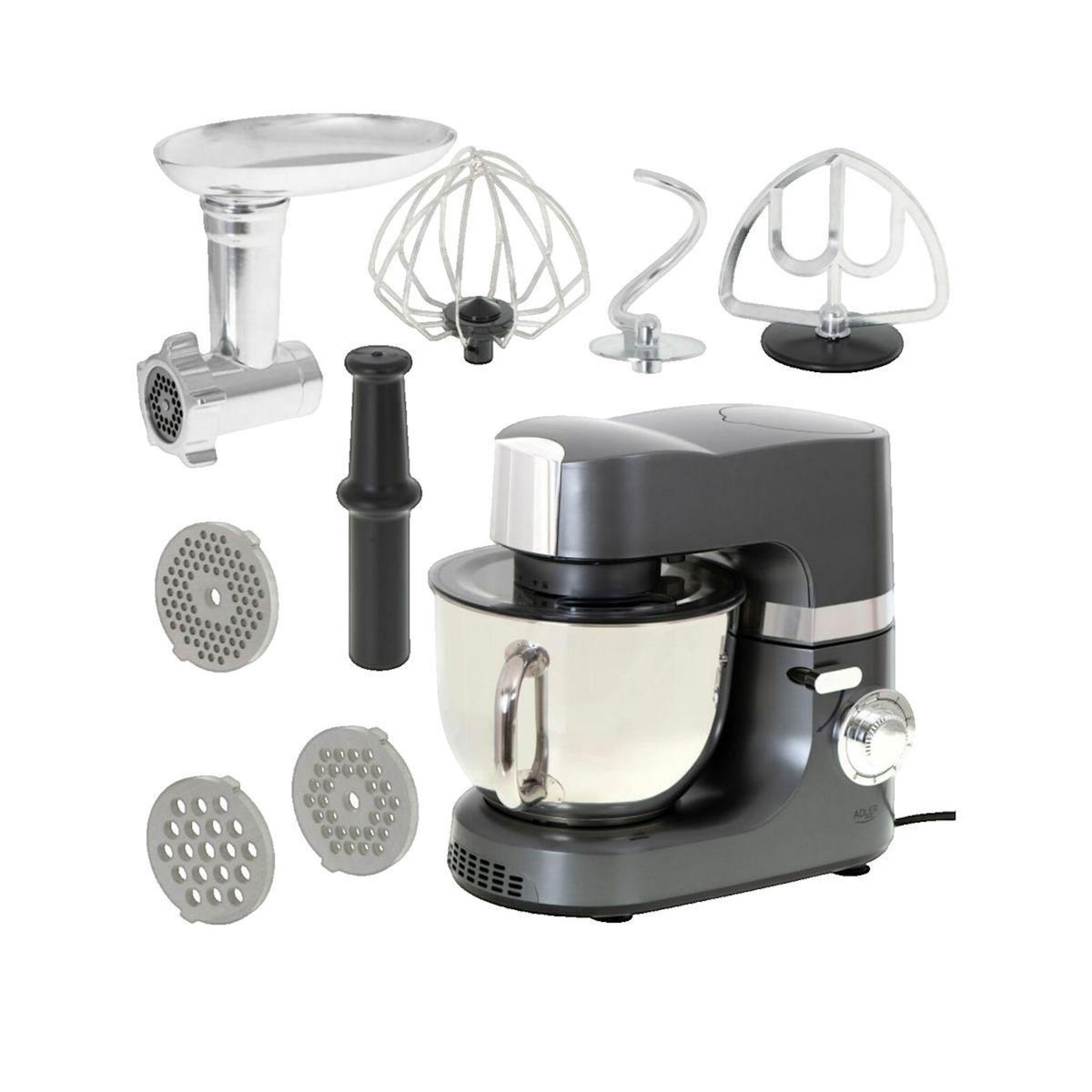 ADLER Robot de cuisine Adler Europe AD 4221 acier inoxydable