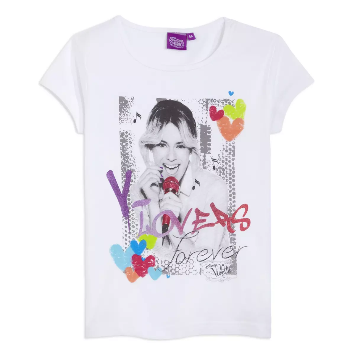 Violetta Tee-shirt manches courtes fille